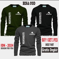 (THICK MATERIAL) BUY 1 OR 3 PCS Hiqmah Distro Men's Distro T-shirt 30s Premium Long T-shirt ER Kirka