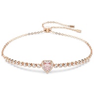 Swarovski 施華洛世奇  Swarovski One 心型手鍊，粉紅色，鍍玫瑰金 5646745 - # Pink