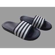 Men - double strip Black slipper, sandal, flip flop, slip in