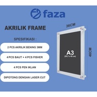 A3 3mm Acrylic Frame