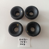 (1set 4pcs 51631-SV7-004) (ori) Front Rear Absorber Mounting Bush Honda Civic Sr4 So4 Accord Sm4 Sv4