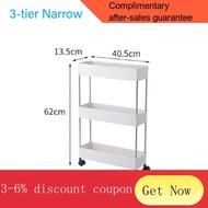 ! Trolley cart 3/4 tiers narrow wide kitchen trolley storage rack bathroom baby trolley organizer trolley cart with whee