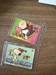 Peanuts Snoopy 2000年絕版 A-z貼紙罕 有絕版中古懷舊收藏包郵