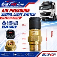Air Pressure signal Light Switch HOWO SINOTRUKA7/T7/T5 811w25503-02752 CHINA LORRY