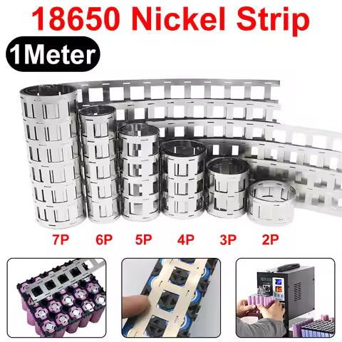 1Meter 0.15*27mm Nickel Strip Battery Nickel Strips For 18650 Battery Pack 2P/3P/4P5P/6P/7P Spot Wel