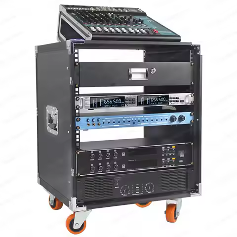 8U/12U/16U amplifier cabinet, home KTV audio equipment cabinet, simple chassis, mixer rack, aviation