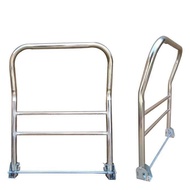 Wholesale Trolley Platform Trolley Stainless Steel Handle Trolley Folding Armrest Trolley Movable Handle Accessories Thi