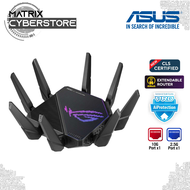 ASUS ROG Rapture GT-AX11000 Pro Tri-Band WiFi 6 Extendable Gaming Router, 10G &amp; 2.5G Ports, AiMesh, Range Boost Plus, 539GHz, 3-level game acceleration, free network security