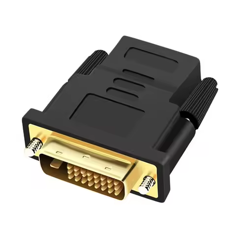 DVI 24+1 to HDMI Adapter Gold-plated HDMI to DVI Cable adapter Coupler DVI to HDMI Cable Converter F