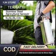 TERMATH Professional Stainless Steel Sprayer Pump Pressure Sprayer Knapsack Watering Can Agricultura