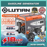 Agrishop LUTIAN Gasoline Generator LT10000EN-4 18HP 459cc | Mesin Penjana Kuasa Enjin Petrol 4-Strok