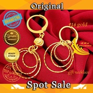 GD9 916 Gold Multi-Circle Earrings Multi-Circle Earrings