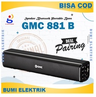 SPEAKER BLUETOOTH GMC 881B / RINREI SR-8899B 100% ORIGINAL SPEAKER WIRELESS SUPER BASS SPEAKER GMC O