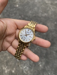 นาฬิกาข้อมือผู้หญิง SEIKO  ระบบ Quartz เรือนทอง รุ่น SUR660P1 สินค้าของแท้ รับประกันูศนย์ 1 ปี