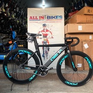 Crosta 814 Fixie 700c Aero Alloy & Hollowtech Crankset With Freebies