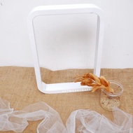 [50x70] ASKARA Dowry Frame OVAL SQUARE Wedding Dowry Frame/ 50x60 cm