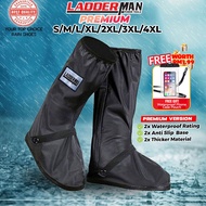Kasut Hujan Rainboots Shoes Cover Waterproof Rider Shoes Protector Bike Motorcycle Bike Rain Boot Ra