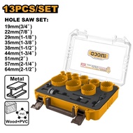 INGCO 13PCS BI-METAL HOLE SAW SET 19~64MM AKH0132