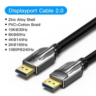 Vention 10K Display Port 2.0 Cable DP to DP Male to Male Cable Display Port 8K 60Hz 4K 144Hz High Sp