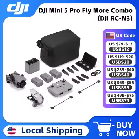 DJI Mini 5 Pro Fly More Combo (DJI RC-N3)