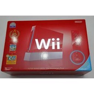 二手 日本 wii 25周年 紅色 限量 電視遊樂器 電玩 主機