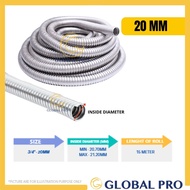 (1ROLL)  20mm / 25mm  Flexible Conduit Hose Steel Pipe Conduit Pipe with Metal Pipe Hose Flexible Ho