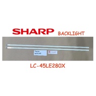 SHARP LED TV LC-45LE280X 45LE280X LC45LE280X Backlight Ready Stock in Malaysia New Set