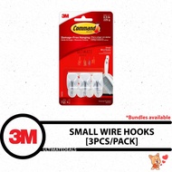 3M Command™ 17067 Wire Hooks - 3 Hooks 4 Small Strips