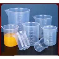 *DH* (12PCS/ 1 DOZEN) Measuring Cup 100 150 ML Beaker Measuring Cup Glass Measuring Cup for Cake Dri