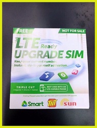 ✔ LTE Upgrade Simcard Smart TNT SUN (For Upgrade Only Not Regular Sim!!!)