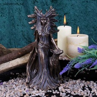 Uloverun Hecate Greek Goddess Of Magic With Her Hounds Statue Figurine Modern Art Resin Witch Hound Sculpture Home Living Room Decoration SG