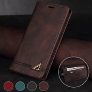 Flip Case for Redmi 10C 10A Note 10s Pro 5G Mi Note 10 Lite Retro Leather Cover Magnetic Wallet With Card Slots Soft TPU Bumper Shell Stand Mobile Phone Covers Casing