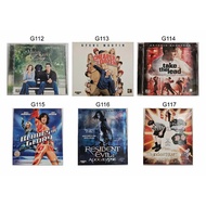 Various English Movies VCD / DVD, G112-G123