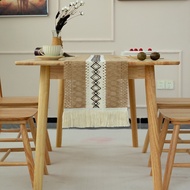 Vintage Table Runner Hollow Cotton Thread Table Towel Table Cloth Table Runner Tea Table Mat