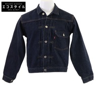 Levi's [成色極佳] 705010003 LVC 90年代紐扣後背 555 Valencia Factory 506XX 第一代牛仔卡車夾克 36碼 [二手]