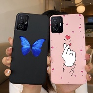 For Xiaomi Mi 11T / 11T Pro Case Fashion Daisy Heart Cute Cool Girl Butterfly Soft Silicone Phone Shell Back TPU Protective Cover For Xiomi Mi 11TPro 11T Pro Xiaomi11T Funda Capa
