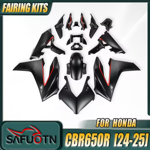 New ABS Fairings Motorcycle Injection Panel Bodywork Frame Protector Kits For Honda CBR650R 2024 202