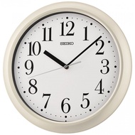 นาฬิกาแขวนผนัง ตัวเรือนพลาสติก SEIKO รุ่น QXA787B สีน้ำตาล QXA787K สีดำ QXA787S สีเงิน QXA787W สีขาว ขนาด 32.5 ซม. หน้าปัดสีขาว ทรงกลม เข็มเดินกระตุก