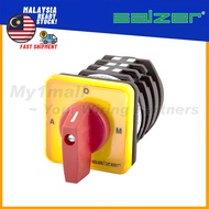 SALZER 16A AOM Change Over Selector Switch STILO Rotary Cam Switch A.O.M 1 / 2 / 3 Pole