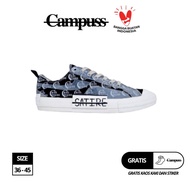 Campuss Badday - Low Transparent unique men's and women's sneakers canvas streetwear retro look youn