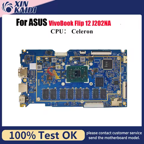 TP202NA Laptop Motherboard For ASUS VivoBook Flip TP202N TP202NA 12 TP202NAS VivoBook J202NA Flip Ma