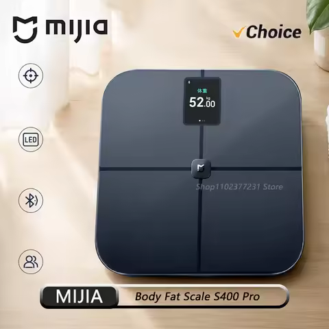 NEW Mijia Body Fat Scale S400 Pro 3.5in TFT Color Screen Bluetooth5.1 Smart Home Body Composition Sc
