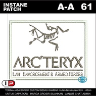 A-A61 SUPER PREMIUM EMBROIDERED PATCH EMBLEM - I PATCH
