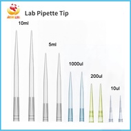 WEIAI Lab Plastic Pipette Tip 10ul 200ul 1000ul 5ml 10ml Disposable MicroPipette Tips Transparent Au