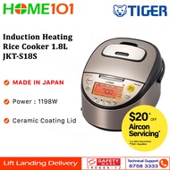 Tiger Induction Heating Rice Cooker 1.8L JKT-S18S