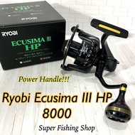 Reel Ryobi Ecusima Iii Hp 8000 Power Handle