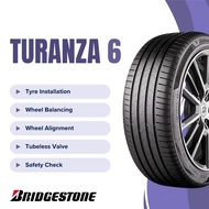 NEW TYRE 215/55R17 TURANZA 6 BRIDGESTONE (WITH INSTALLATION)