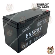 ENERGY 12V 7.0AH  EG70  SEALED LEAD - ACID BATTERY  - AUTOGATE ONLINE