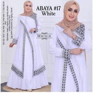 Abaya putih Gamis abaya jumbo gamis abayaa Turkey terbaru 2022 mewah