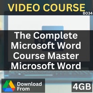The Complete Microsoft Word Course - Master Microsoft Word | B034 | Video Course